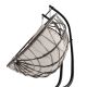 Függőhinta kétszemélyes polyrattan bézs
