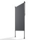 Függőleges napellenző erkélyre 120 x 228–316 cm UV-védelem