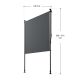Függőleges napellenző erkélyre 120 x 228–316 cm UV-védelem