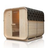 Kerti szauna Cube 6 fő részére 8 kW-os kályhával