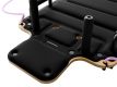 Összecsukható Pilates Reformer 109 x 45 x 8 – 21 cm fekete