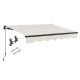 Összecsukható napellenző 350 × 300 cm teraszra és erkélyre