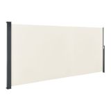 Oldalsó napellenző 500 x 180 cm teraszra és erkélyre bézs