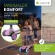 Gyerek összecsukható roller LED kerekekkel rózsaszín