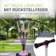 Gyerek összecsukható roller LED kerekekkel rózsaszín