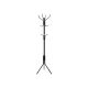SONGMICS Fém ruhafogas 182 cm fekete