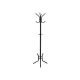 Fém fogas12 akasztóval magasság 178 cm fekete