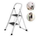 Összecsukható acéllétra teherbírás 150 kg 86×44×4,5 fehér