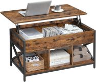 Multifunkcionális dohányzóasztal összecsukható 100×50×62 cm