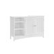 Fürdőszobai szekrény mosdó alá 90x30x60 cm fehér