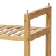 Bambusz cipőtartó kétszintes 69 cm