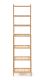 Bambusz polc 7 polc natúr 157 x 40 x 28 cm