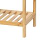 Bambusz polc 3 polccal natúr 60 x 69 x 25 cm