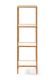 Bambusz polc 4 polccal fehér 110 x 33 x 34 cm