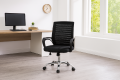 Ergonomikus irodai szék fekete hálós