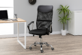 Irodai szék  ergonomikus hálós állítható fekete