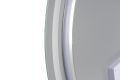 LED Fürdőszobai tükör 70 x 70 cm kerek kerettel