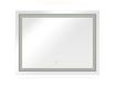 LED Fürdőszobatükör 70x90 cm 3 világos szín alumínium