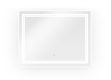 LED Fürdőszobatükör 70x90 cm 3 világos szín alumínium