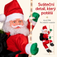 Karácsonyi Mikulás létrán 40 LED 90 cm távirányítóval