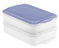 ROTHO Élelmiszertartó doboz  RONDO 2 x 1,35 L