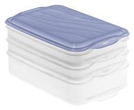 Élelmiszer hordozó RONDO 2 x 0,75 L + 1 x 1,35 L