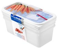 ROTHO  Fagyasztóedény készlet DOMINO 3 x 1,2 L