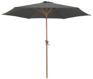 ROJAPLAST Napernyő dönthető WOOD 3 m szürke