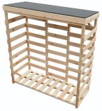 Tűzifa tároló 150 cm
