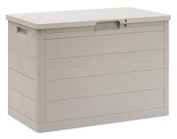WOODYS Kerti műanyag tárolódoboz 160 L világosszürke