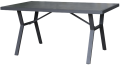 ROJAPLAST Alumínium asztal SIBIU 140 x 80 cm grafit