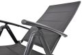 Kerti dönthető szék alumínium fekete