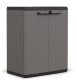 Kerti szekrény PIU BASE fekete/szürke