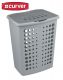 Szennyestartó kosár VICTORIA 60L - szürke CURVER