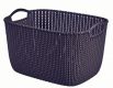 CURVER  Rattan tároló kosár 19 L lila