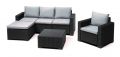 Allibert Kerti rattan bútor készlet MOOREA Grafit