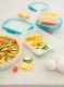 CURVER Ételtároló doboz SMART FRESH 0,9  L zöld fedél