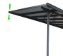ROJAPLAST Napellenző pergola BRUCE F Átlátszó 436 x 305 cm