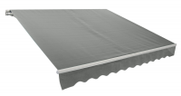 Tradgard Kerti napellenző 381 295 x 200 cm szürke