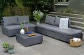 Kerti bútor készlet SAPPORO - szürke