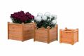 Dekoratív fa virágláda - 30 x 30 cm