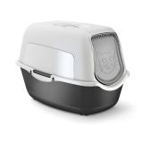 ROTHO WC macskának  ECO BAILEY fekete 56 x 40 x 39 cm