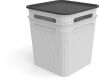 ROTHO Tárolódoboz BRISEN 18 L 29 x 29 x 28 cm fehér