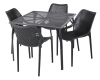 ROJAPLAST Szék  BILROS 82 x 50 cm fekete