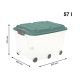 ROJAPLAST Tároló doboz fedél ROLLER 57 L 59,5 x 40 x 37 cm