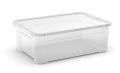 ROJAPLAST Tároló doboz M átlátszó