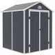 Kerti tároló ház AVE D 226 x 192 x 190 cm sötétszürke