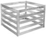 ROJAPLAST Fém komposztáló  560 L 93 x 93 x 70 cm