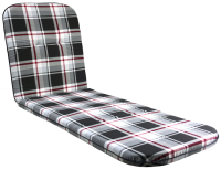 SUN GARDEN Párna nyugágyhoz SCALA kocka szürke