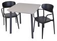 ITALIA BALCONY Műanyag asztal grafit